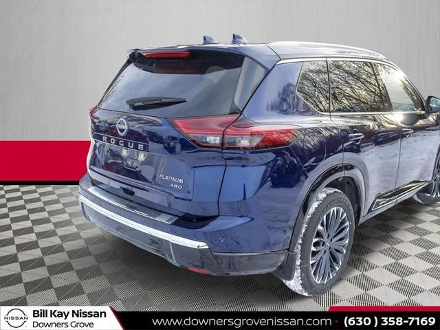 new 2025 Nissan Rogue car, priced at $44,970