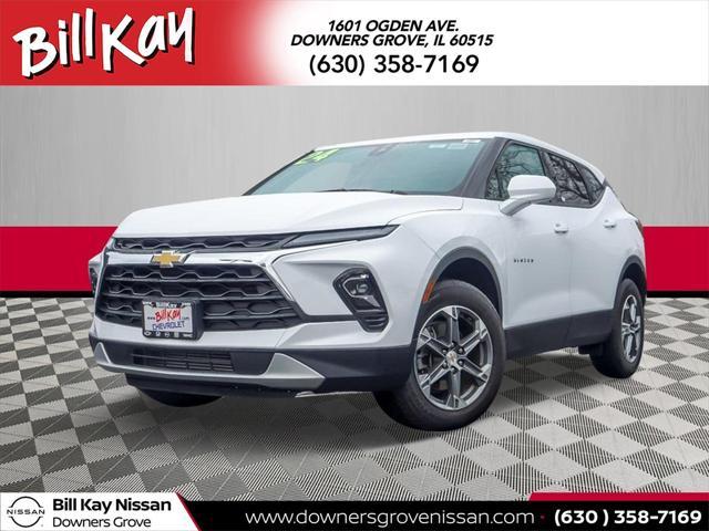 used 2024 Chevrolet Blazer car, priced at $32,802