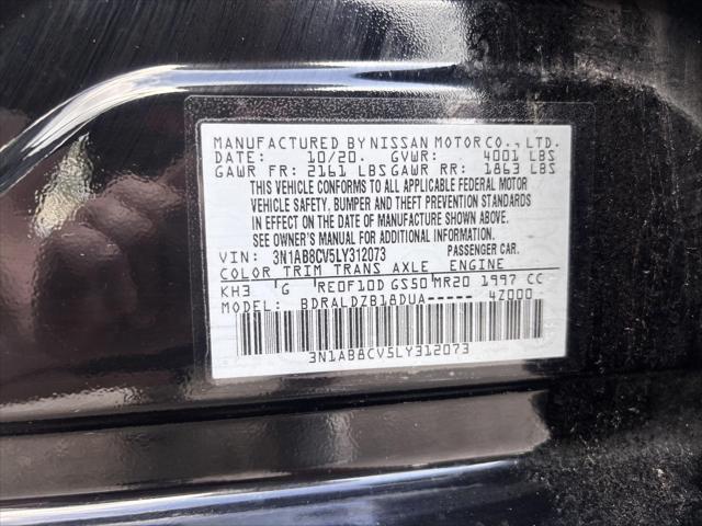 used 2020 Nissan Sentra car, priced at $16,990