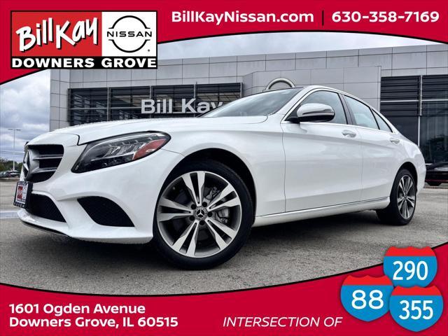 used 2021 Mercedes-Benz C-Class car, priced at $25,297