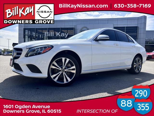 used 2021 Mercedes-Benz C-Class car, priced at $26,739