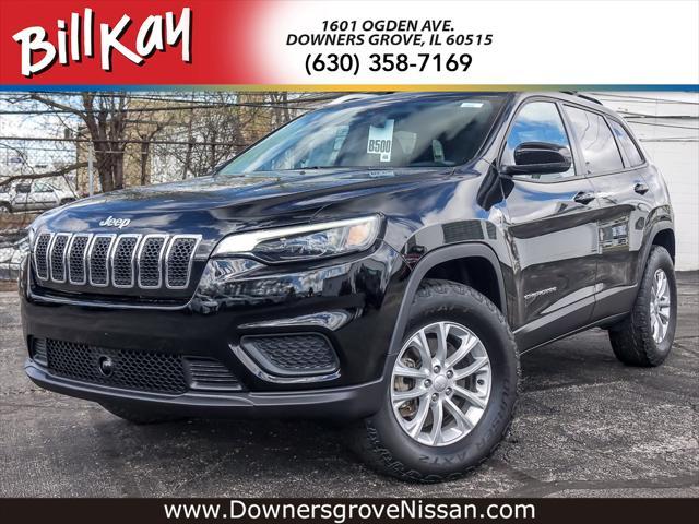 used 2021 Jeep Cherokee car, priced at $20,480