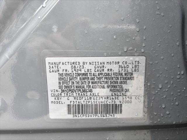 used 2023 Nissan Kicks car, priced at $20,297