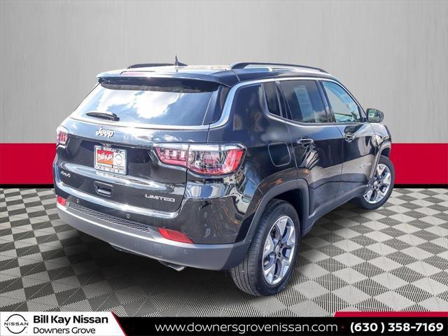 used 2021 Jeep Compass car, priced at $22,888