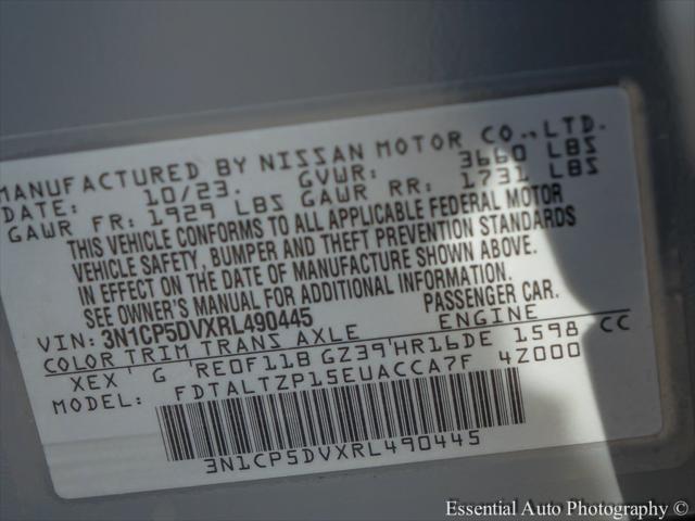 new 2024 Nissan Kicks car, priced at $27,545
