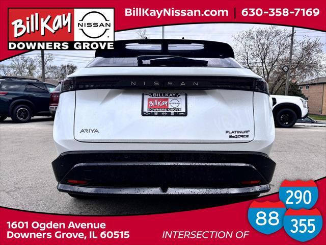new 2025 Nissan ARIYA car, priced at $49,950