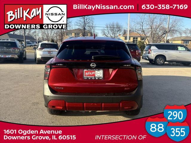 new 2025 Nissan Kicks car, priced at $30,575