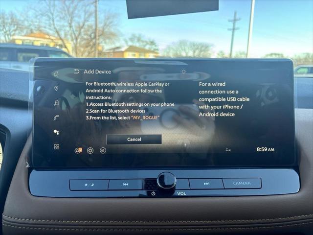 new 2025 Nissan Rogue car, priced at $41,175