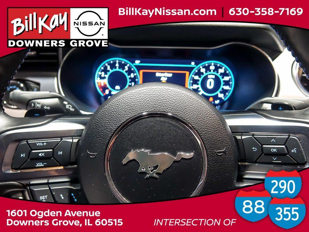 used 2022 Ford Mustang car, priced at $39,197