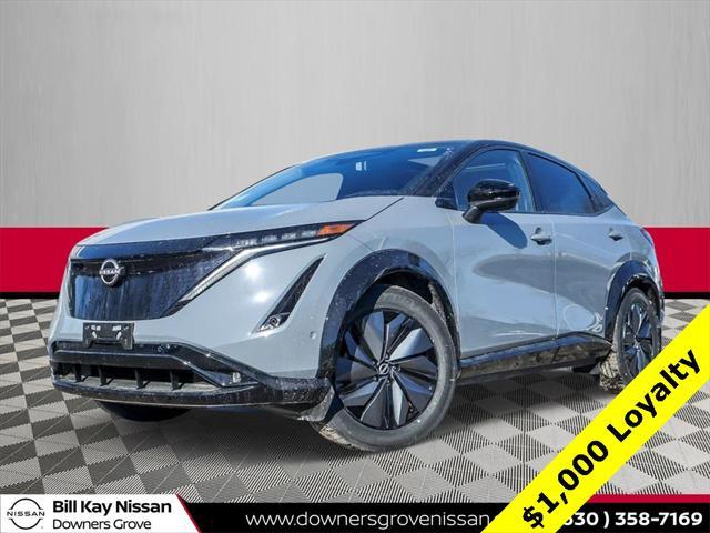 new 2025 Nissan ARIYA car, priced at $57,250