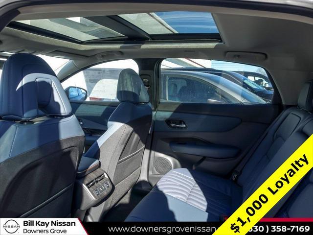 new 2025 Nissan ARIYA car, priced at $57,250