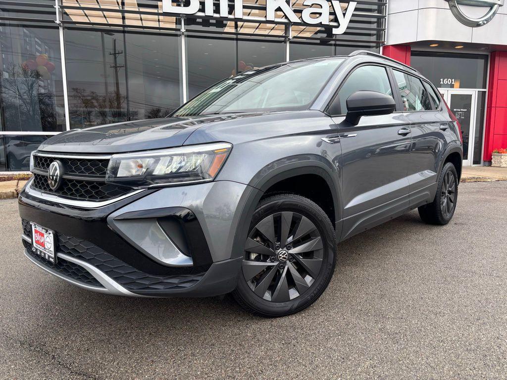 used 2024 Volkswagen Taos car, priced at $17,154