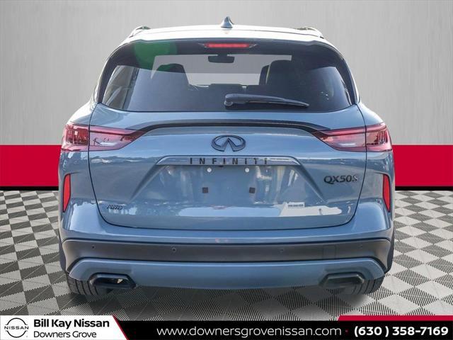 used 2024 INFINITI QX50 car, priced at $39,390