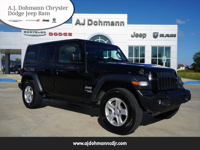 used 2020 Jeep Wrangler Unlimited car, priced at $33,990