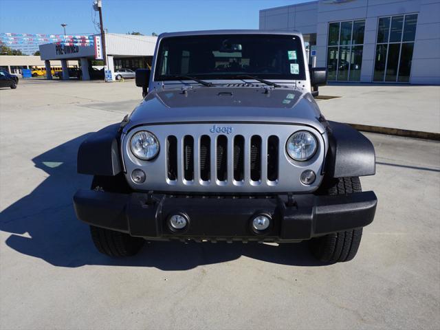 used 2017 Jeep Wrangler Unlimited car, priced at $22,990