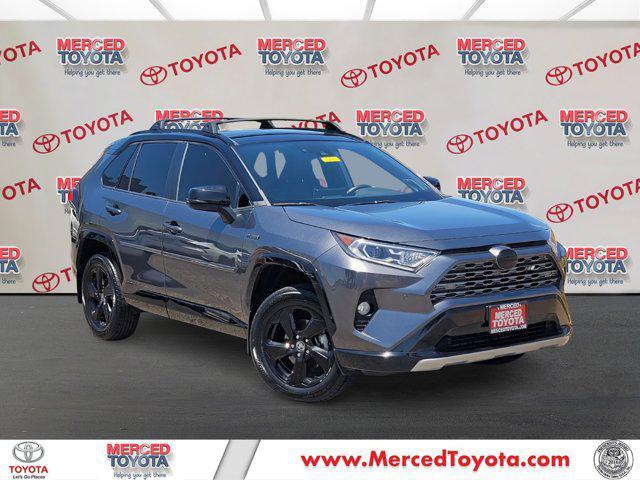 used 2021 Toyota RAV4 Hybrid car, priced at $34,987