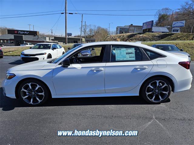 new 2025 Honda Civic Hybrid car, priced at $33,555