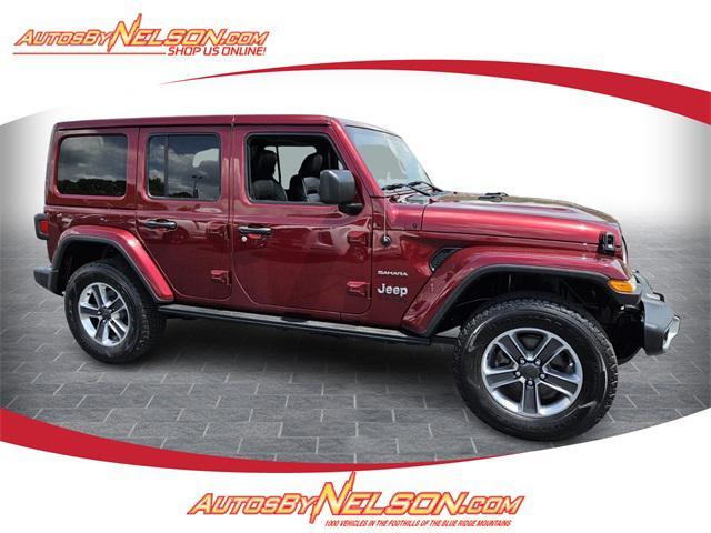 used 2021 Jeep Wrangler Unlimited car, priced at $33,491