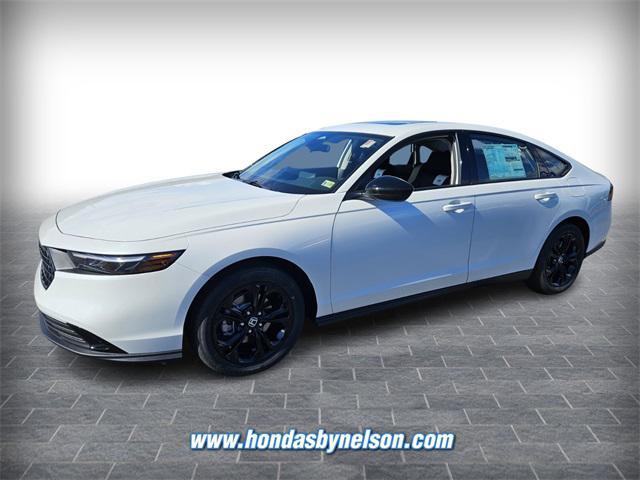 new 2025 Honda Accord car, priced at $30,651