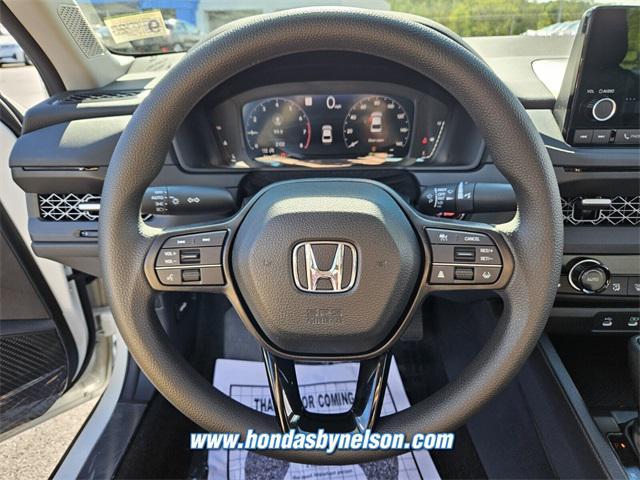 new 2025 Honda Accord car, priced at $30,651