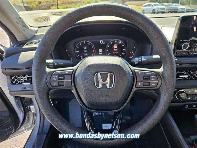 new 2025 Honda Accord car, priced at $30,655