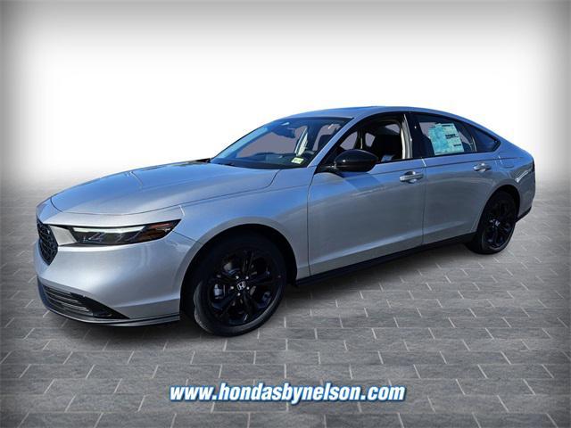 new 2025 Honda Accord car, priced at $30,655