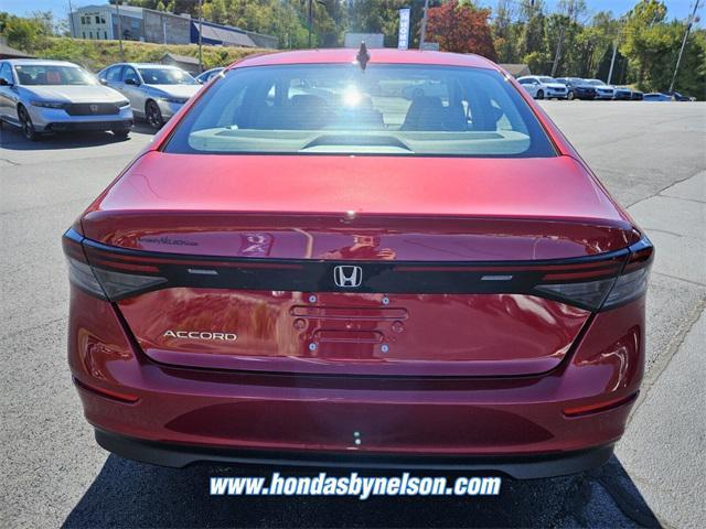 new 2025 Honda Accord car, priced at $28,845