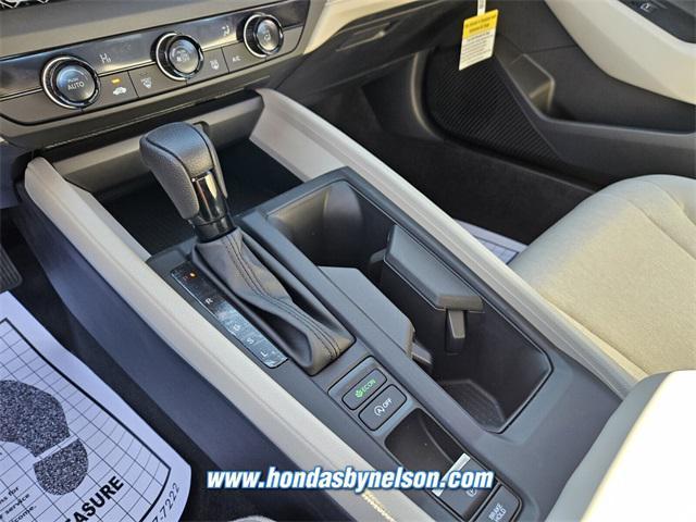 new 2025 Honda Accord car, priced at $28,845