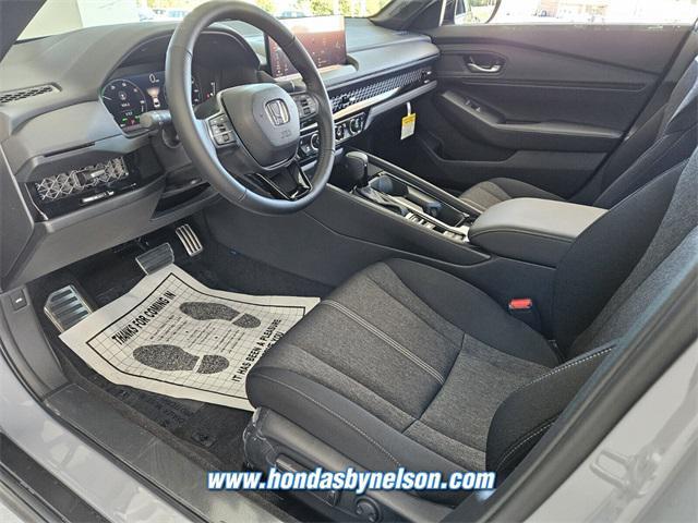 new 2025 Honda Accord Hybrid car, priced at $34,205