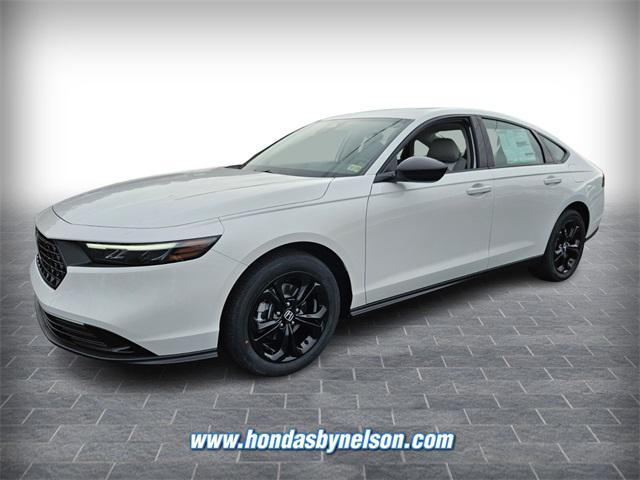 new 2025 Honda Accord car, priced at $31,110