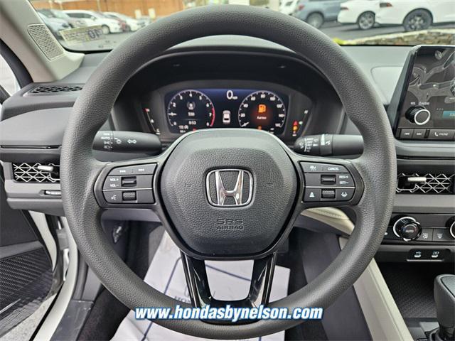 new 2025 Honda Accord car, priced at $31,110