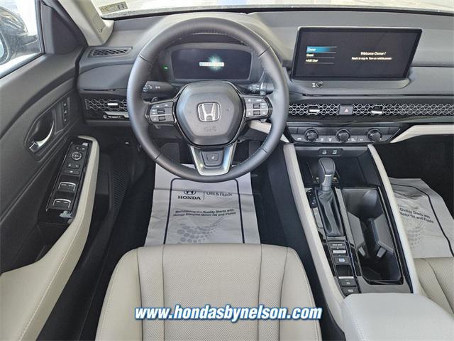 new 2025 Honda Accord Hybrid car, priced at $37,997