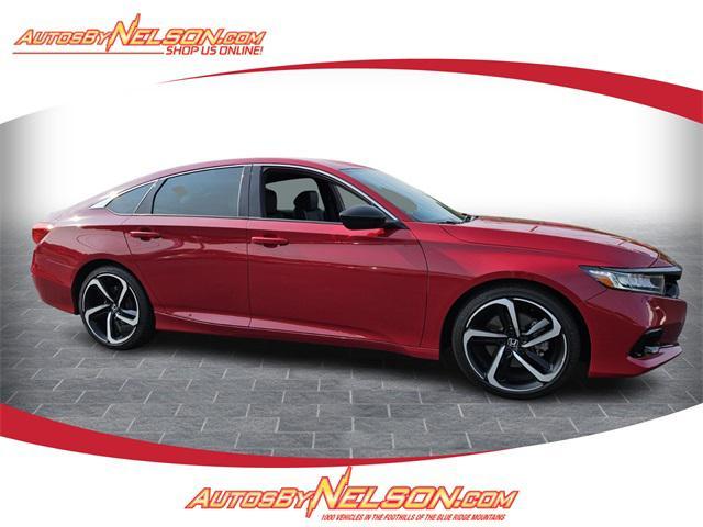 used 2021 Honda Accord car, priced at $24,992
