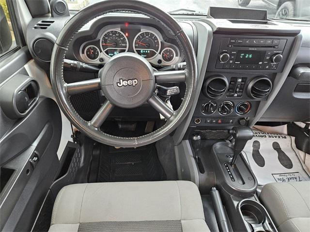 used 2010 Jeep Wrangler Unlimited car, priced at $15,992