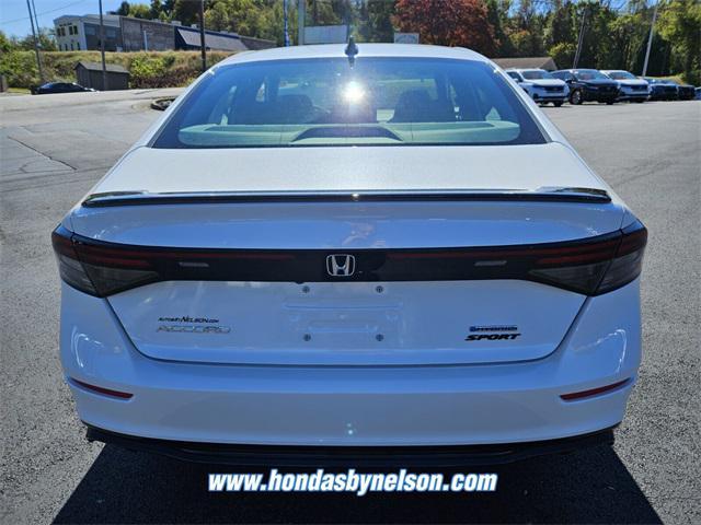 new 2025 Honda Accord Hybrid car, priced at $35,925