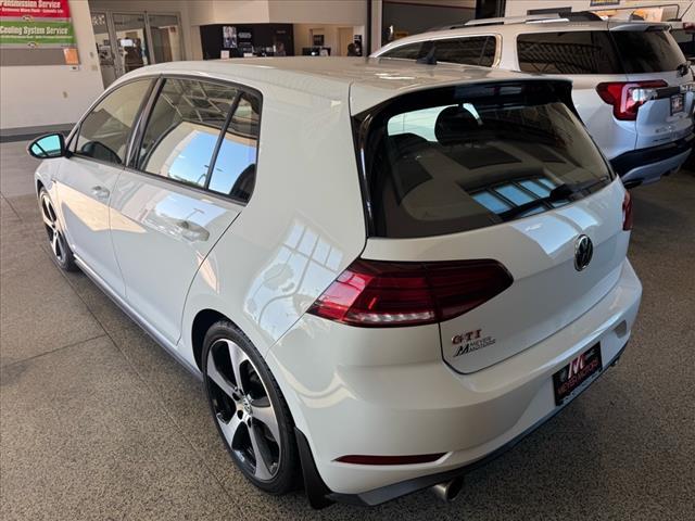 used 2019 Volkswagen Golf GTI car, priced at $20,878