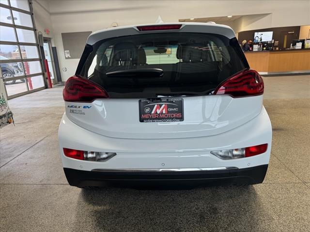 used 2021 Chevrolet Bolt EV car, priced at $17,443