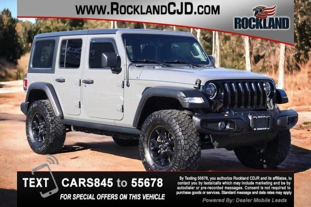 used 2021 Jeep Wrangler Unlimited car, priced at $35,600