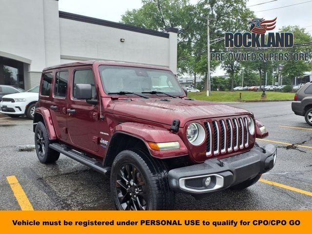 used 2021 Jeep Wrangler Unlimited 4xe car, priced at $35,500