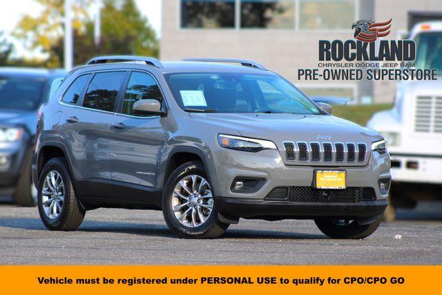 used 2021 Jeep Cherokee car, priced at $21,500