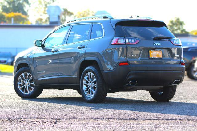 used 2021 Jeep Cherokee car, priced at $21,500