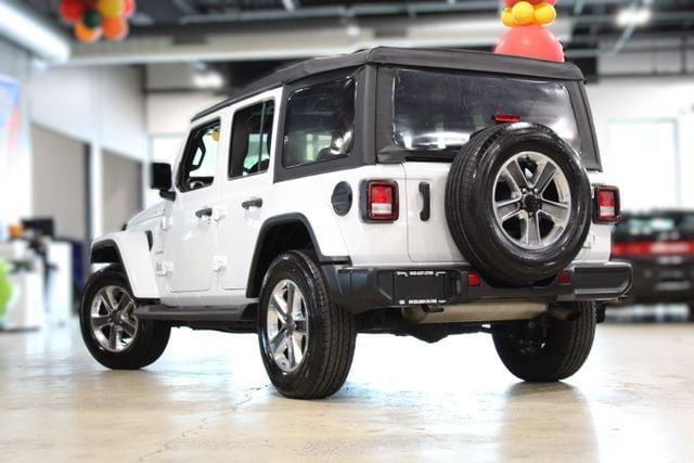 used 2021 Jeep Wrangler Unlimited car, priced at $31,500