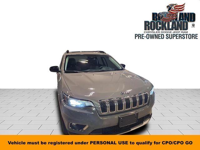 used 2022 Jeep Cherokee car, priced at $27,500