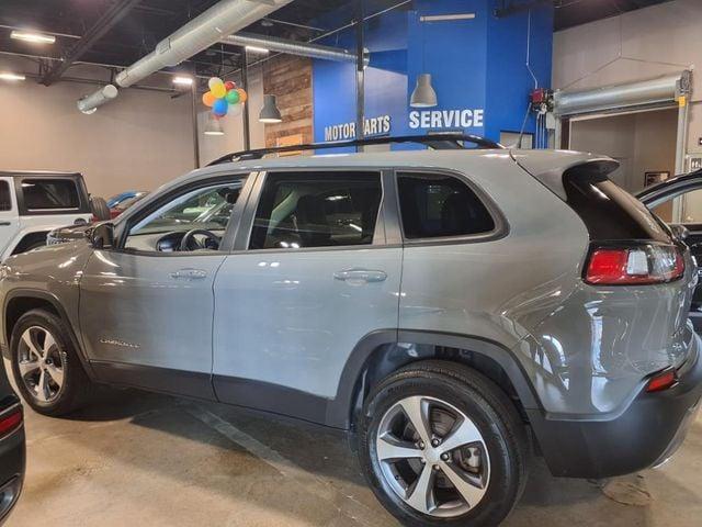 used 2022 Jeep Cherokee car, priced at $27,500