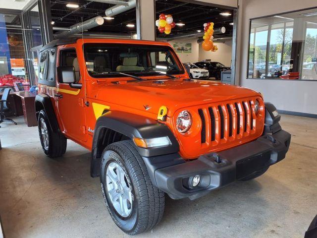 used 2020 Jeep Wrangler car, priced at $23,500