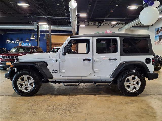 used 2022 Jeep Wrangler Unlimited car, priced at $30,578
