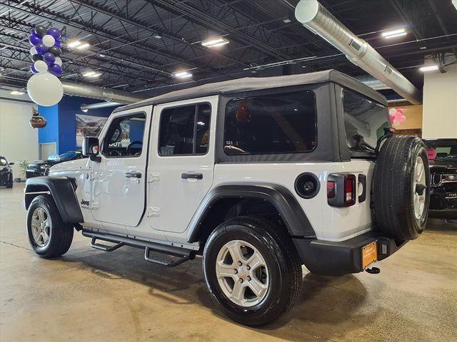 used 2022 Jeep Wrangler Unlimited car, priced at $30,578