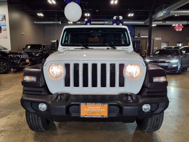used 2022 Jeep Wrangler Unlimited car, priced at $30,578