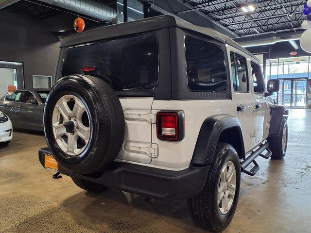 used 2022 Jeep Wrangler Unlimited car, priced at $30,578