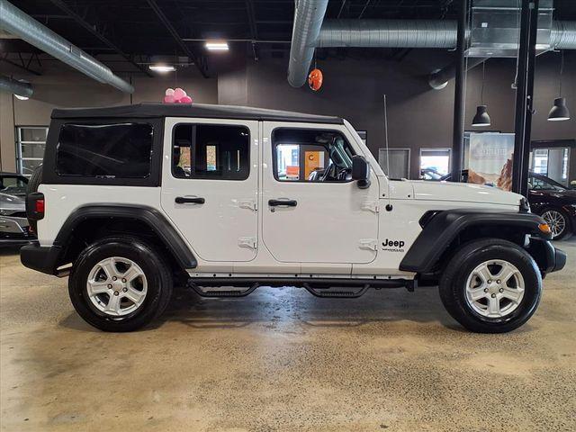 used 2022 Jeep Wrangler Unlimited car, priced at $30,578